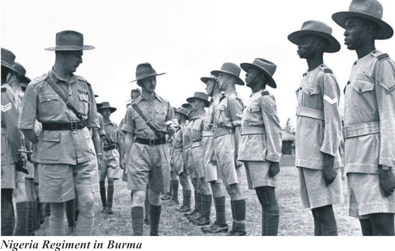 Nigerian Regiment in Burma